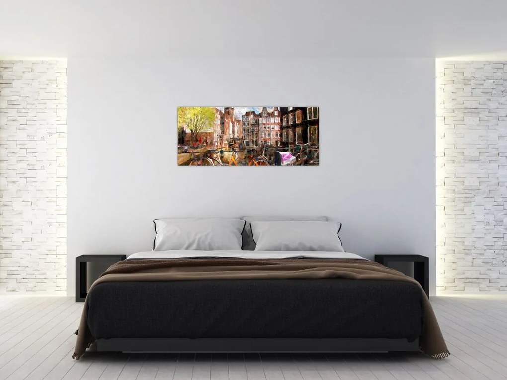 Kép - Amsterdam (120x50 cm)