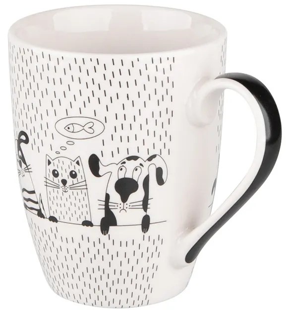 Altom Porcelán bögre Cool Friends, 300 ml