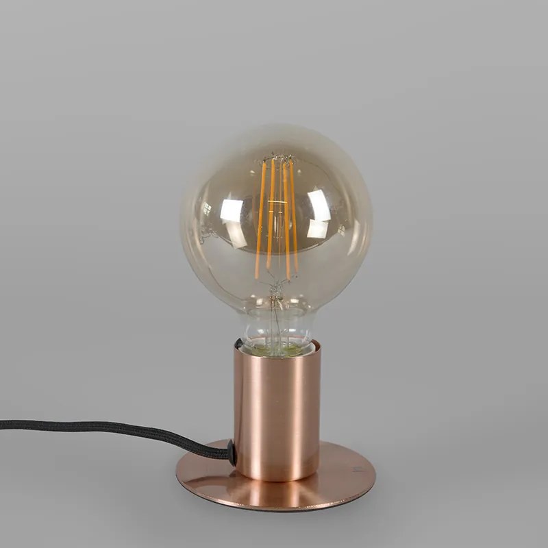 Romantikus asztali lámpa réz - Facil