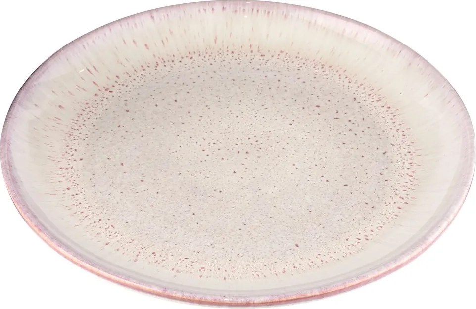TAVIRA tányér Ø 27 cm , rózsaszín