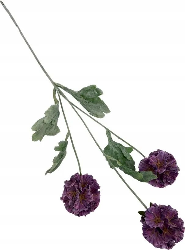 Skabiza ág művirág 68 cm rózsaszín