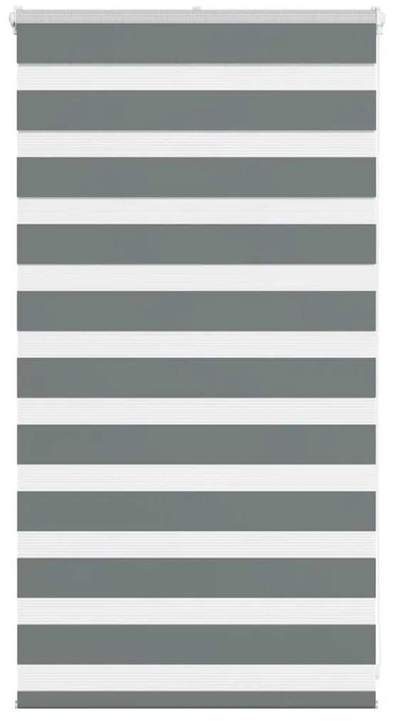 zebrafüggönnyel sötét szürke szövetszélesség 70,9 cm poliészter