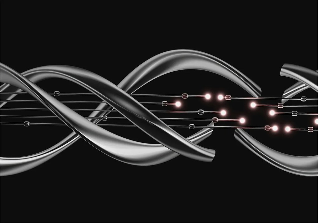 Dekoratív fotótapéta falra Könnyű összeszerelés Fonott minta 312x219 Ragasztó