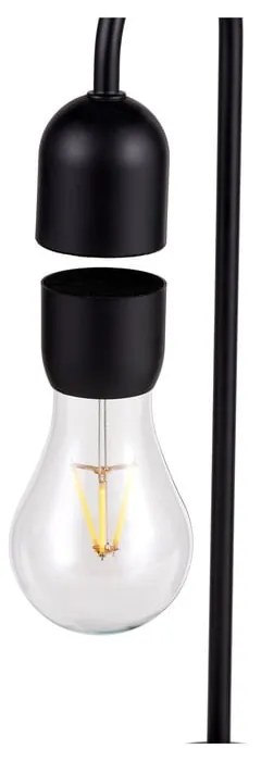 Fekete asztali lámpa (magasság 36,5 cm) Evaro – Gingko