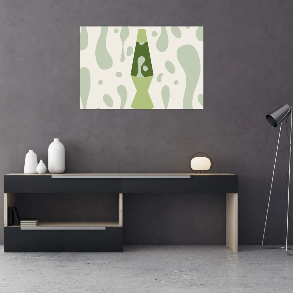 Kép - Hippik, lávalámpa (90x60 cm)