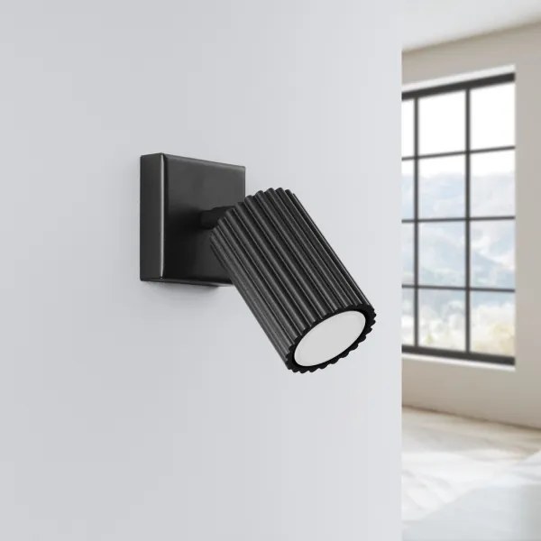 Brilagi - LED fali spotlámpa CRESTO 1xGU10/10W/230V fekete