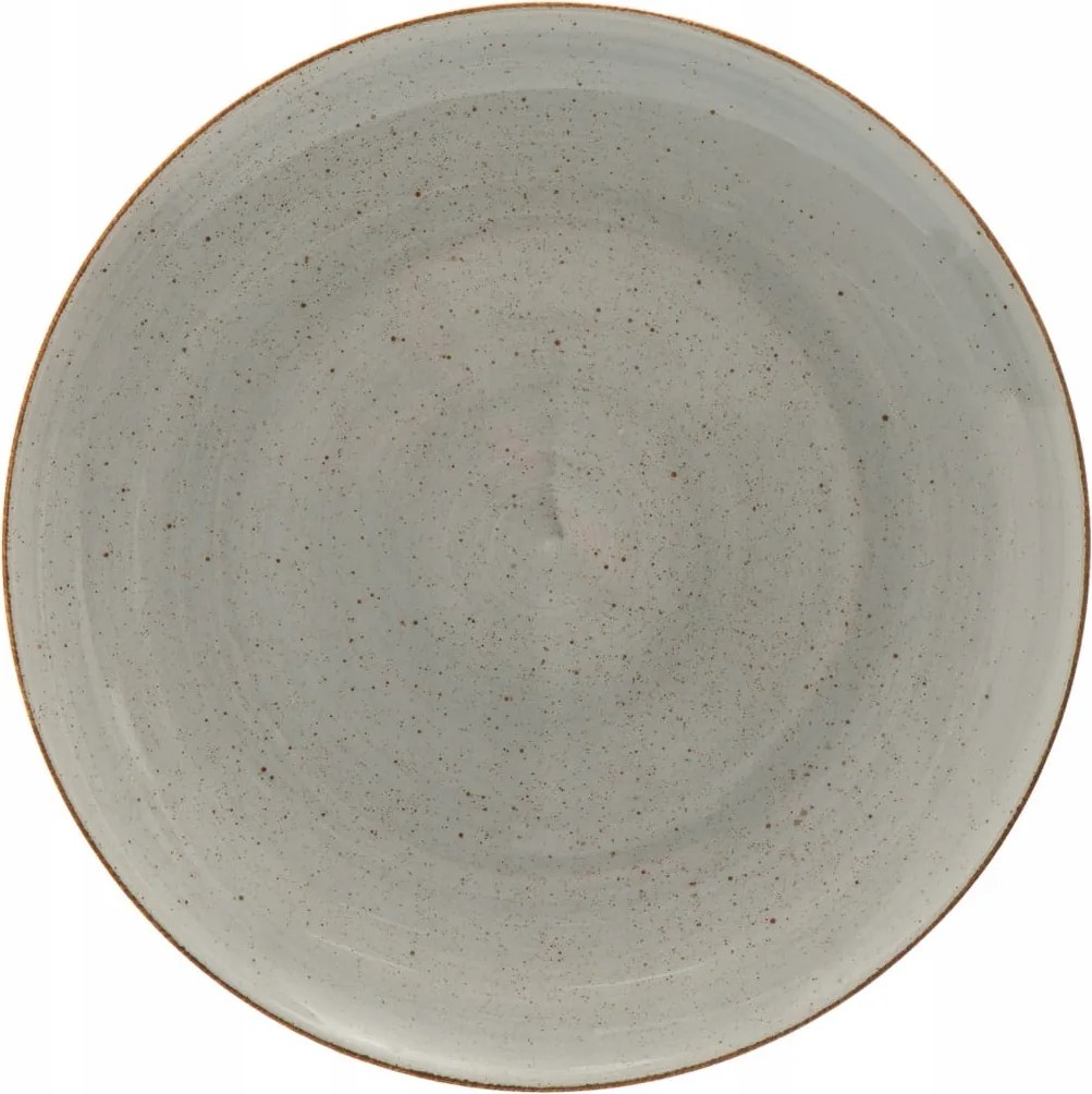 Lubiana Boss Ebédlő Tányér Csempe 1 db Szürke Föld Színek 27 cm