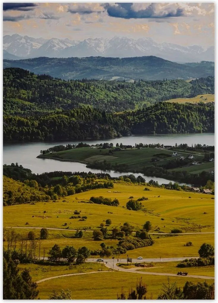 Poszterek 50x70 Tájkép Habszivacs