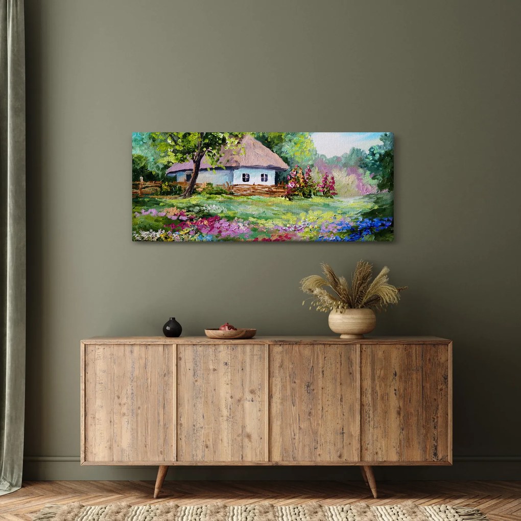 Kép - Vendégház (120x50 cm)