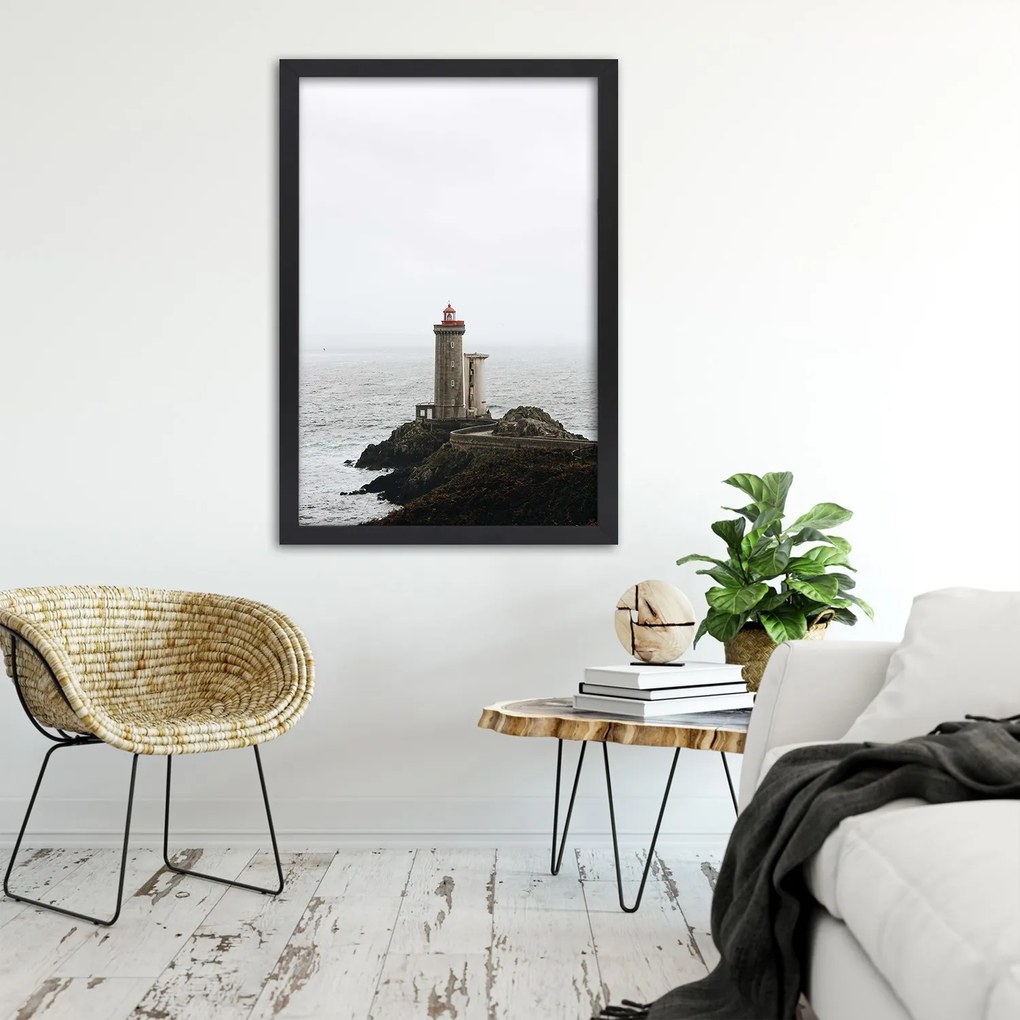 Gario Poszter Világítótorony A keret színe: Keret nélkül, Méret: 40 x 60 cm