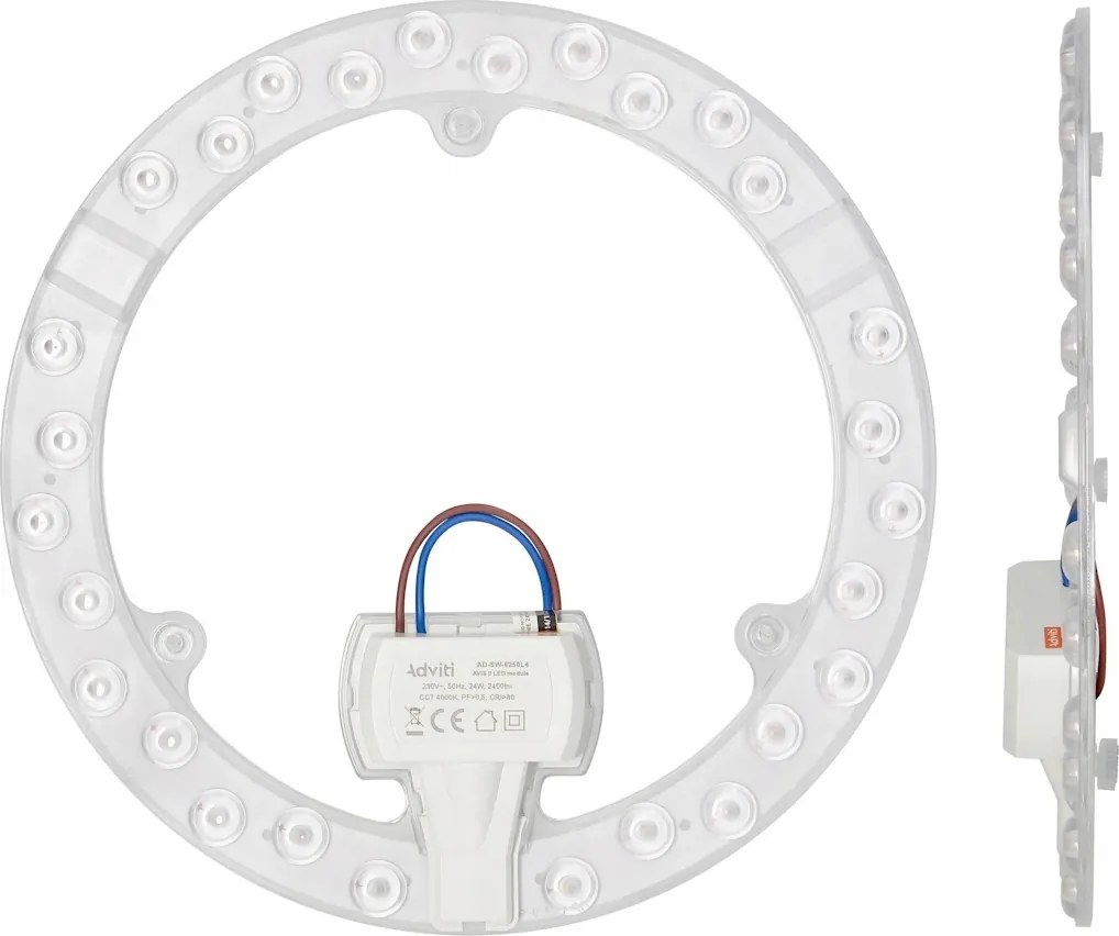 Univerzális Led fénypanel 24W Avis II 4000K Semleges tápegységgel