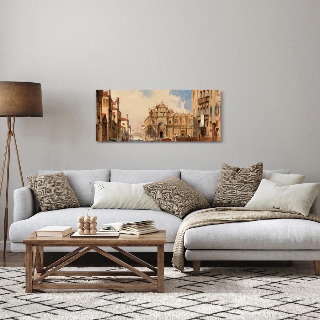 Kép - Jules-Romain Joyant, The Scuola di San Marco, Venice, reprodukciók (120x50 cm)