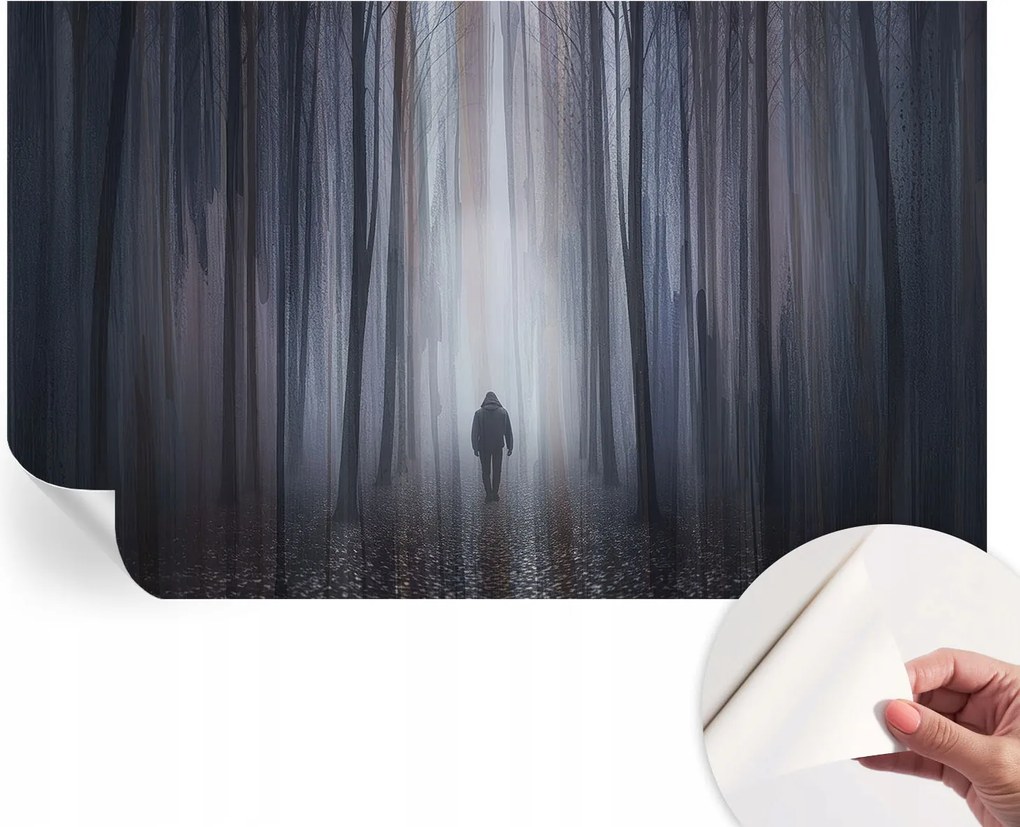 Fotótapéta Fali tapéta Hálószobába és Nappaliba Erdei csend 416x254 cm