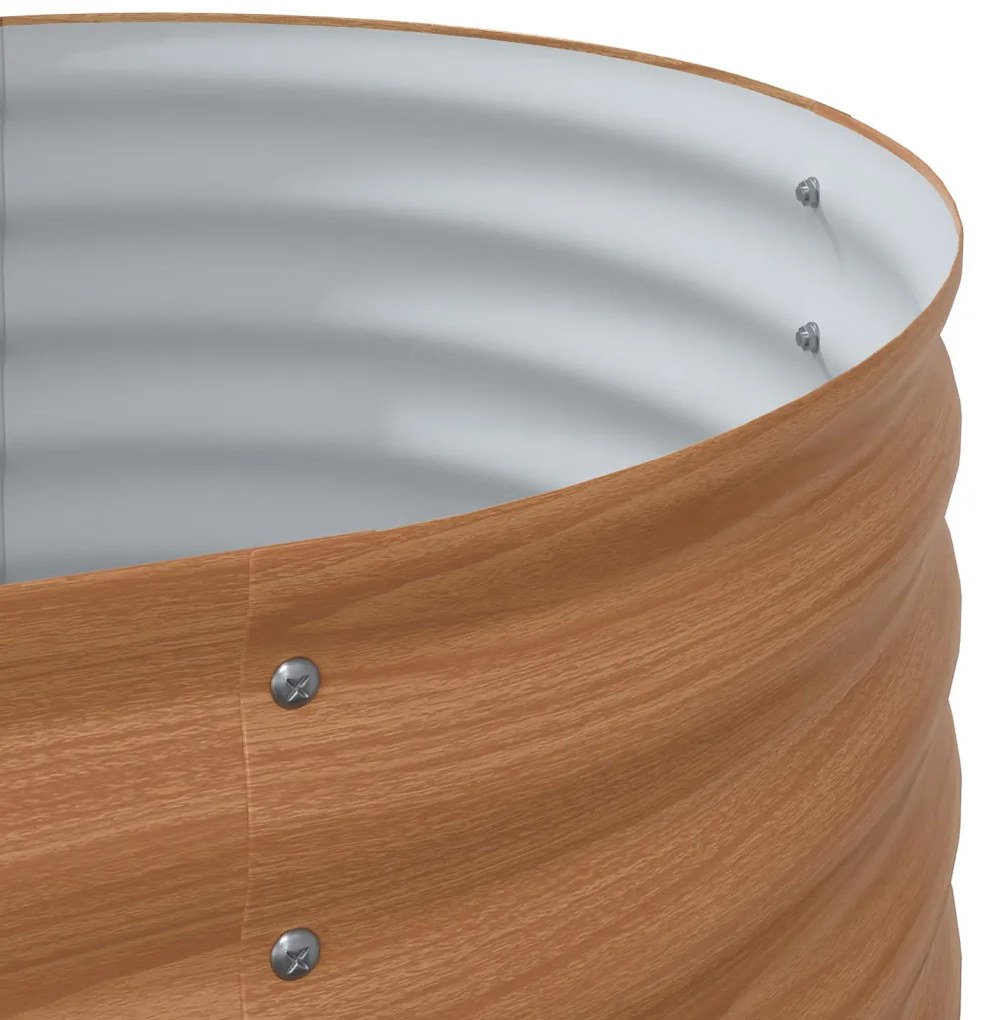 Kerti magaságyás Barna 320 x 80 x 44 cm Acél