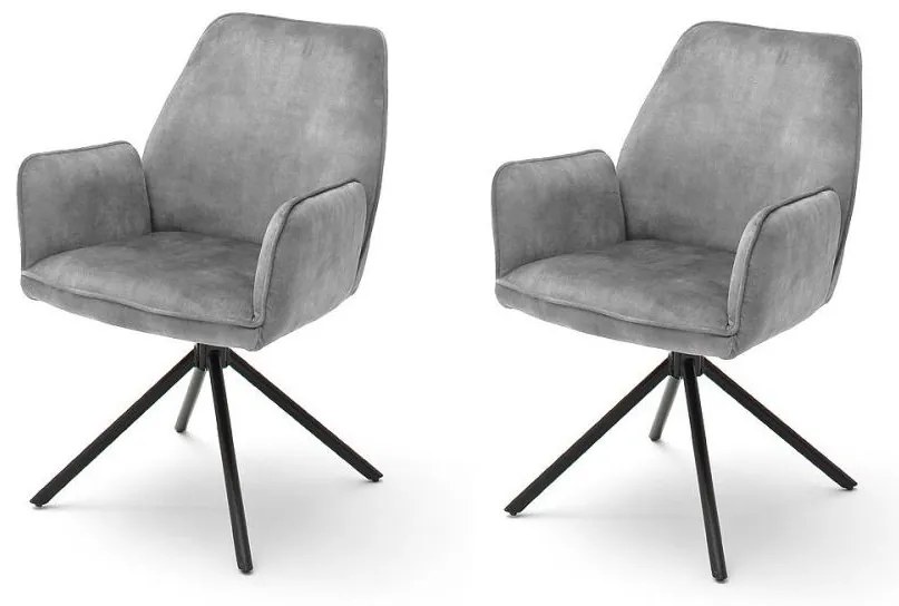 Étkezőszék NEXORO 2 db szürke