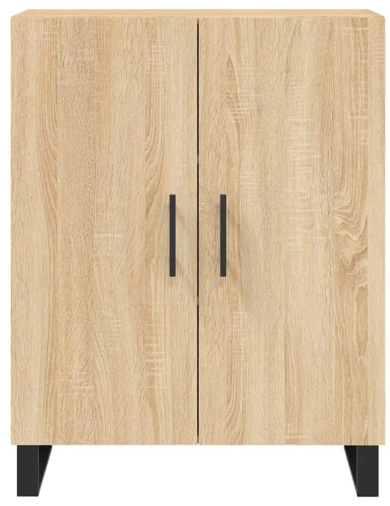 sonoma tölgy szerelt fa magasszekrény 69,5 x 34 x 180 cm