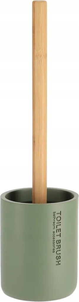 Bambusz Wc Kefe Ø 10,4 CM Khaki Zöld
