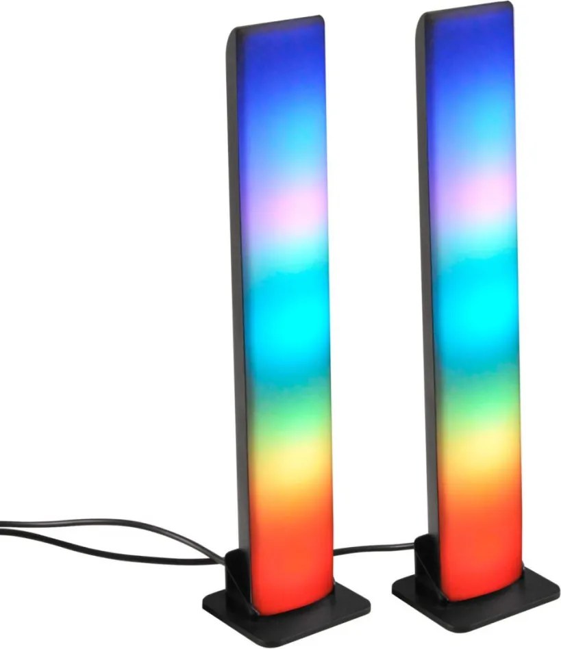 Polux GAMER 326591 Asztali lámpa 2x5W/LED RGBW IP20