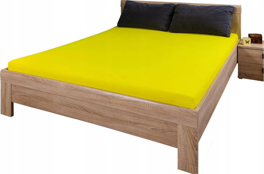 Gumis frottír lepedő 110x200x8 35 szín