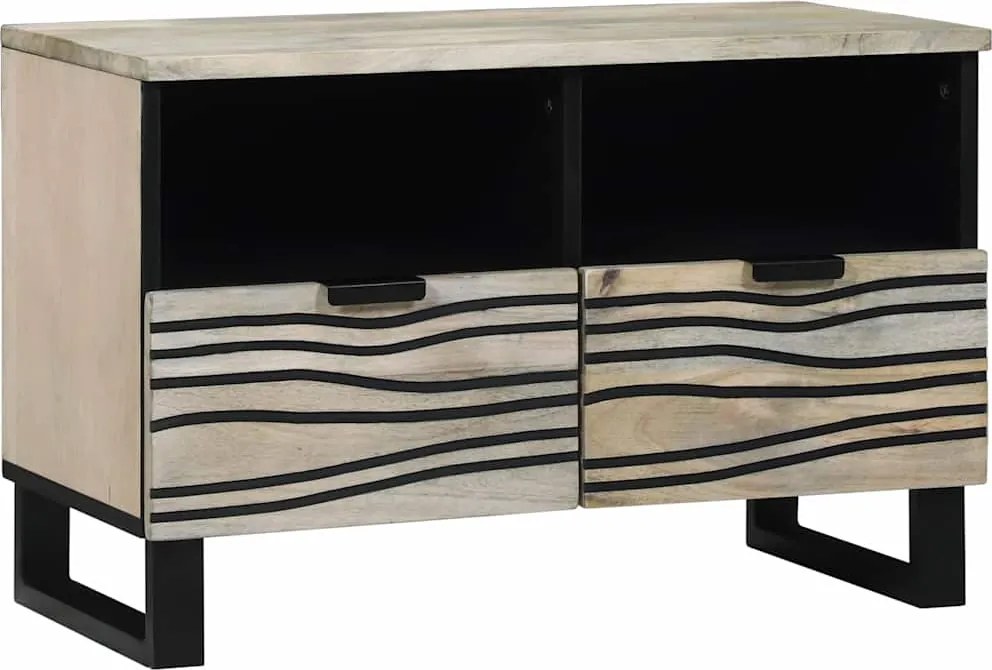 vidaXL TV egységek fiókkal Fehér 70 x 33 x 46 cm Faanyag