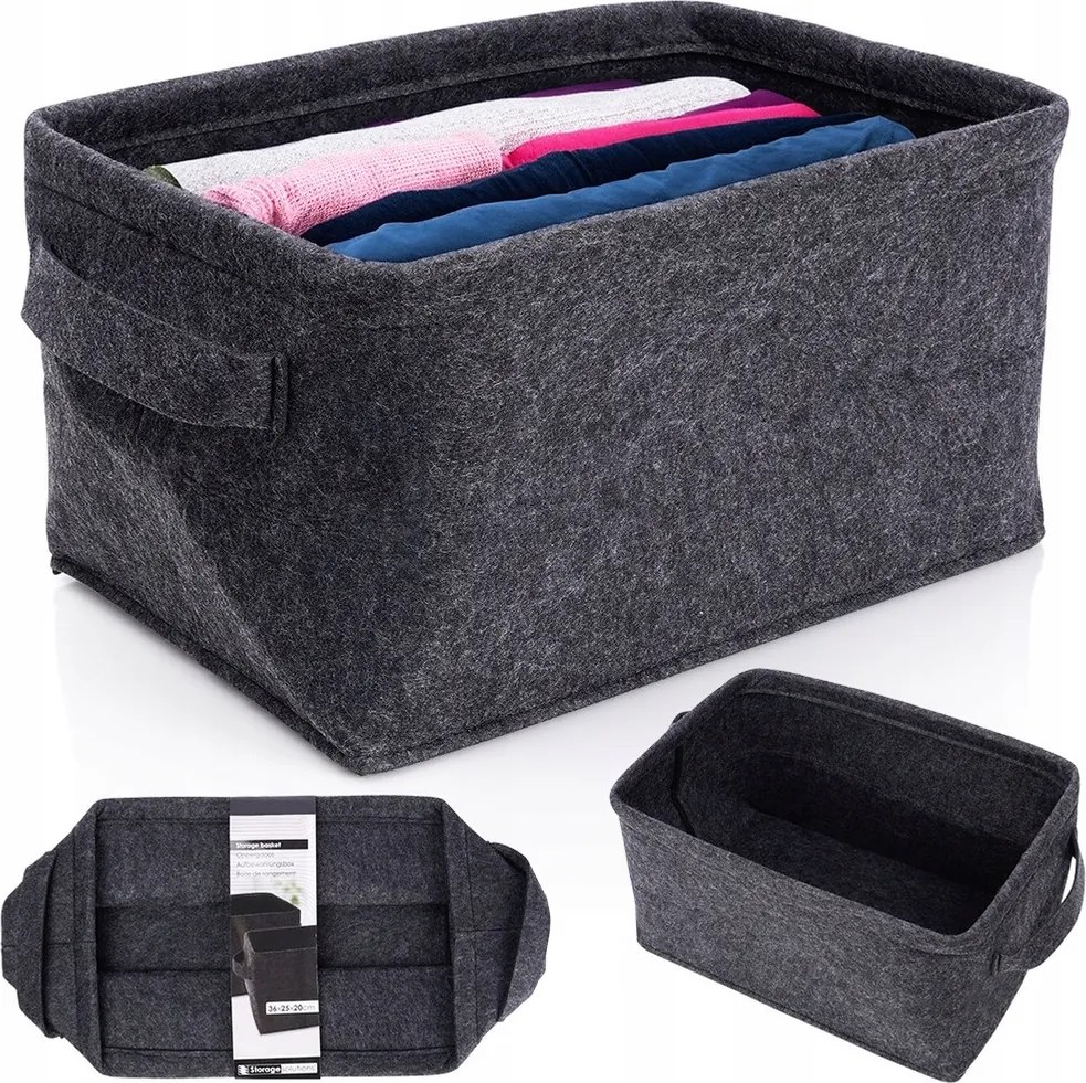 Doboz Tároló kosár összecsukható tárgyak tárolására