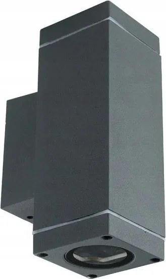 Kerti fali lámpa V-tac Felső Alsó GU10 Grafit Mat VT-842