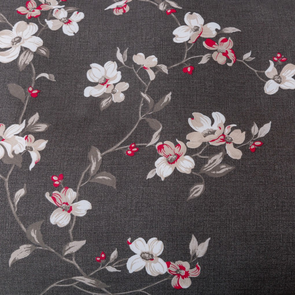 BLOSSOM szürke mikroszálas flanel ágyneműhuzat Ágyneműhuzat mérete: 70 x 90 cm | 140 x 200 cm