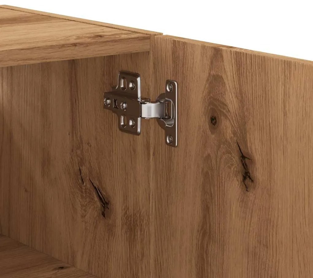 vidaXL fali szekrény artisan tölgy 60x31x70cm gépi úton előállított fa