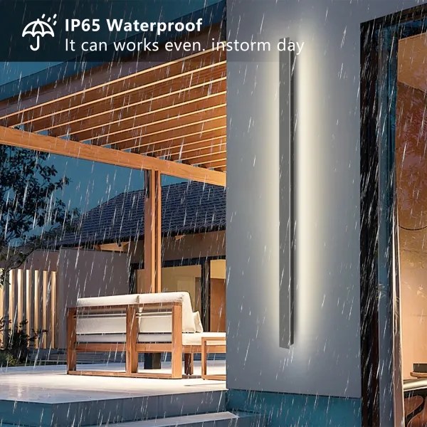 Brilagi - LED kültéri fali lámpatest LINEAR LED/32W/230V 4000K IP65 antracit