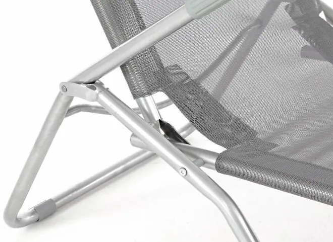 GARTHEN Kerti nyugágy 160 cm szürke