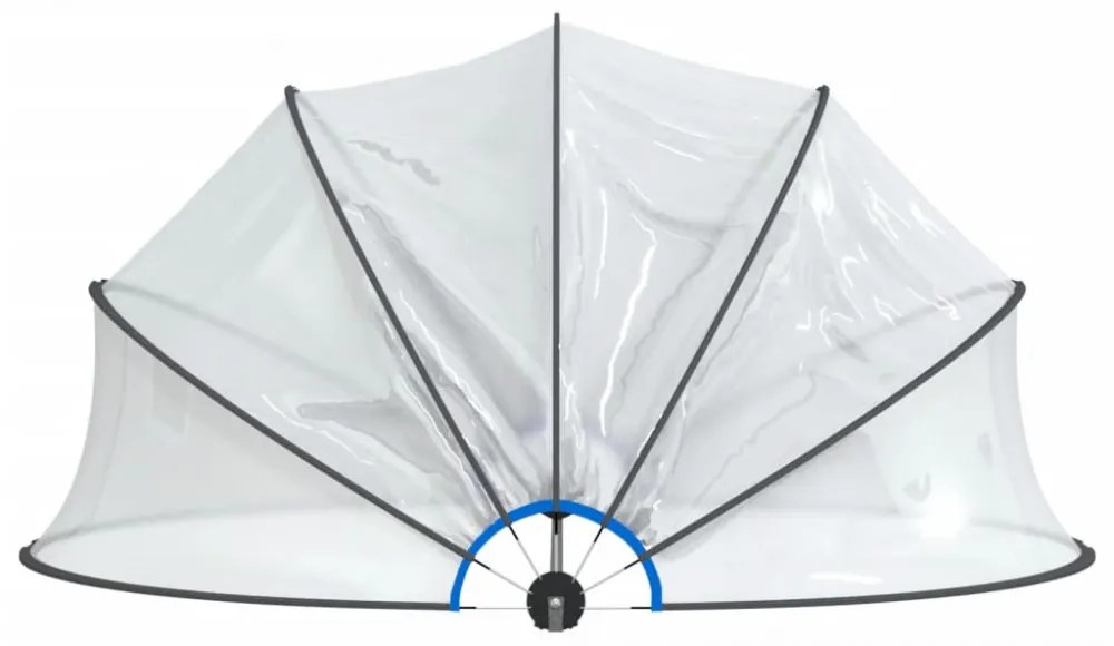 medencekupola 500 x 250 cm