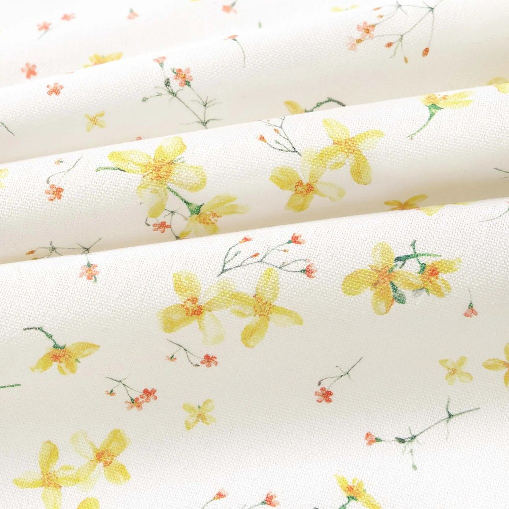 Goldea szögletes terítő valencia - nárciszok 140 x 220 cm