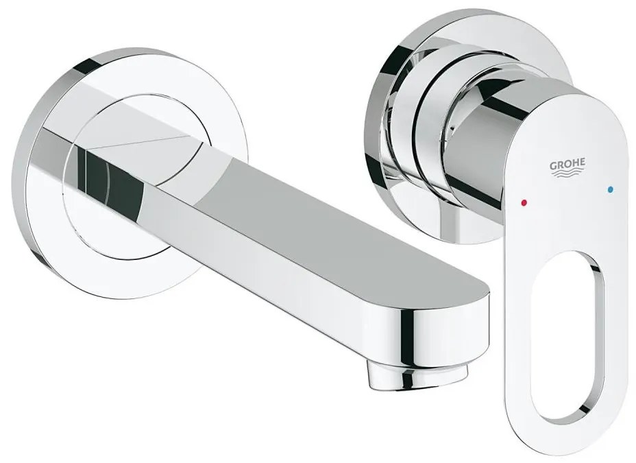 GROHE 20289000 - BAULOOP 110 mm kétlyukú mosdócsaptelep, fényes króm