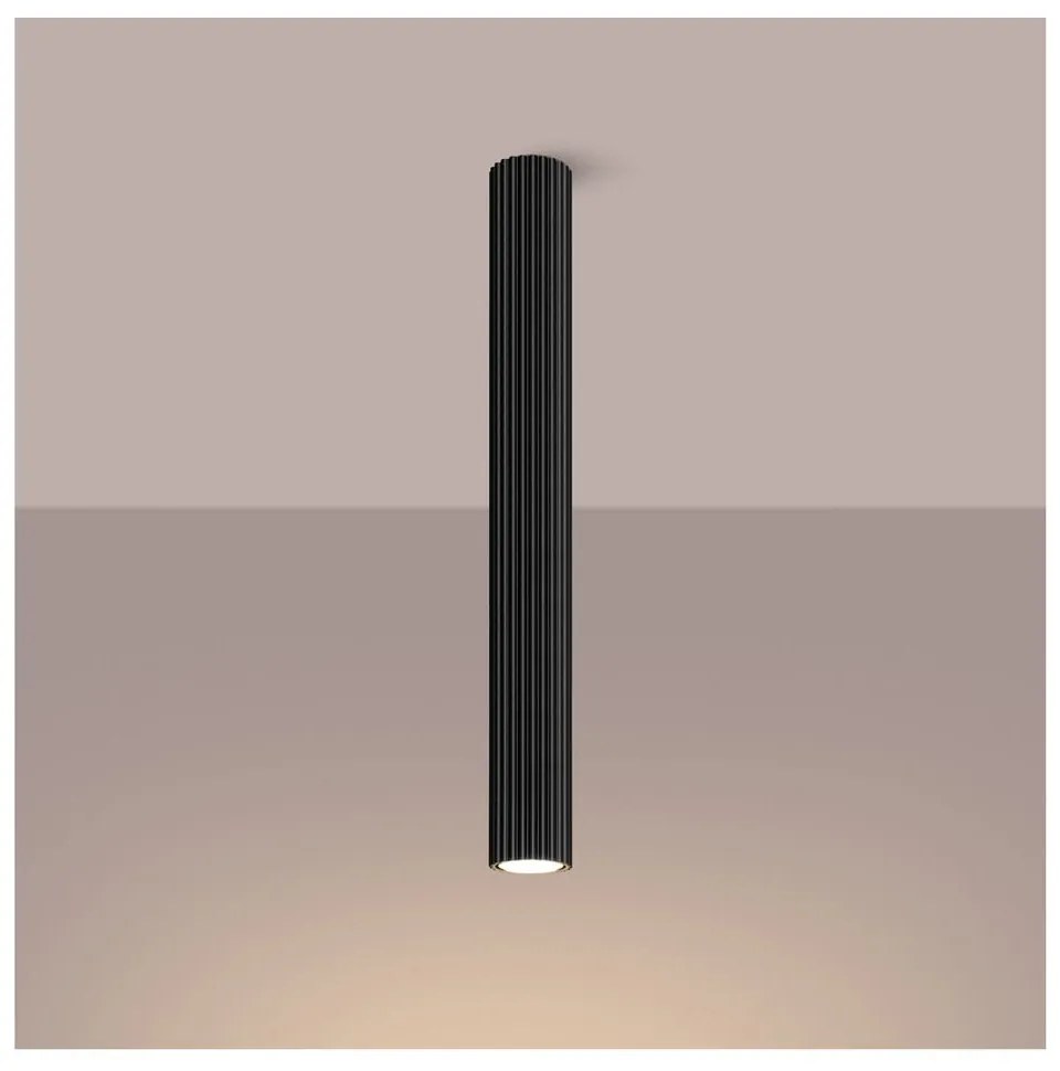 Fekete spotlámpa Gleam – Sollux