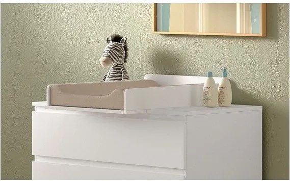 Fehér pelenkázó feltét Eva – Vipack