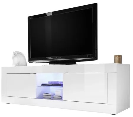 NERILA fehér TV-állvány