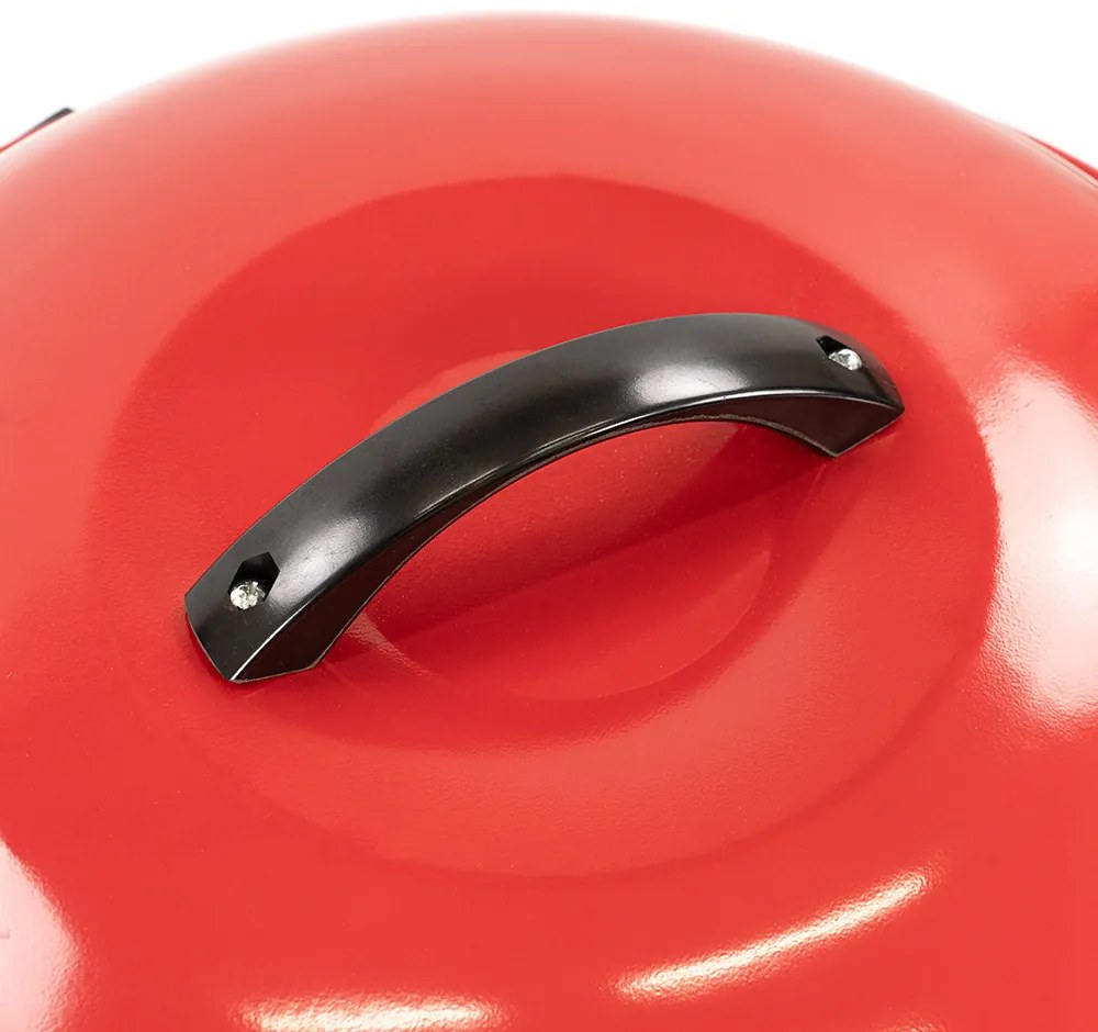 Faszenes kerti gömb grillsütő kerekes