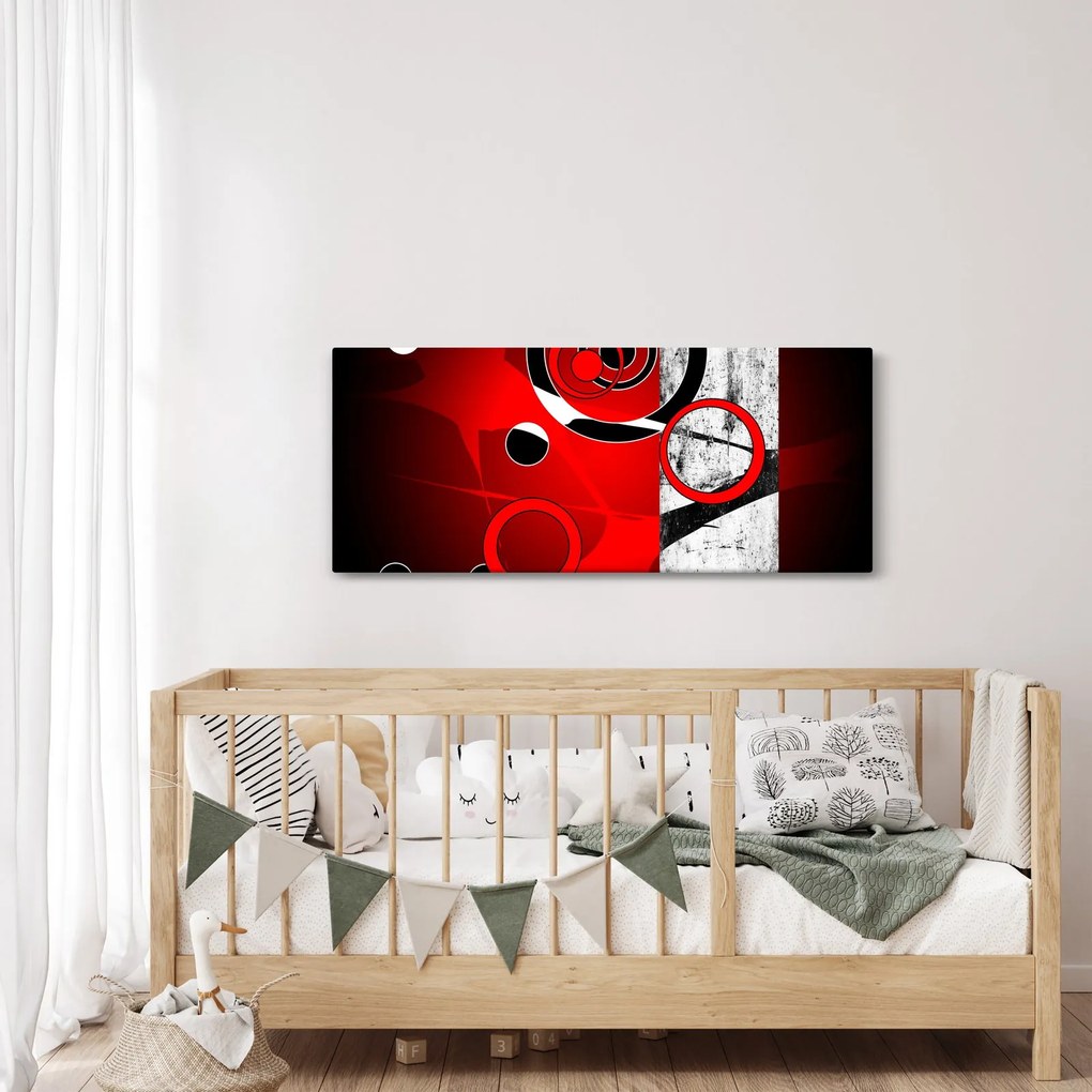Az absztrakció képe (120x50 cm)