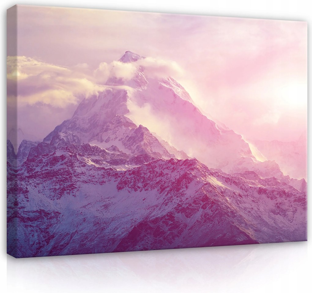 Vászonkép Hegyek Tájkép Falra Vászon Nagy 120x80