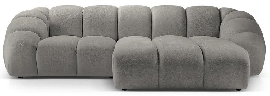 Világosszürke sarokkanapé (jobb oldali) Diana – Micadoni