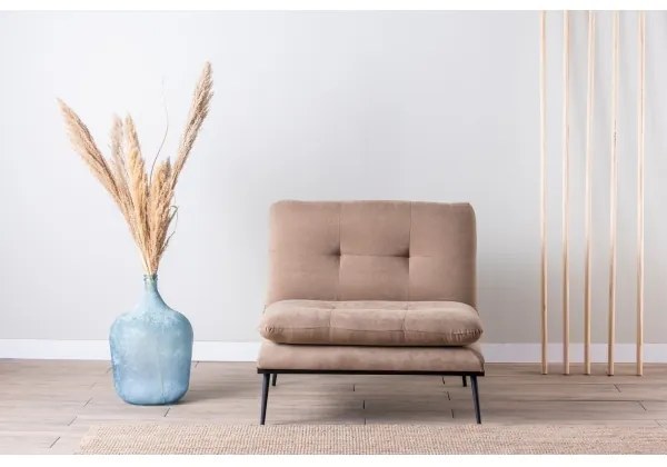 SPEAKY kihúzható fotel barna