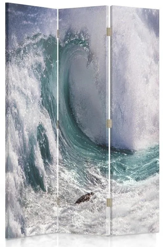 Gario Paraván Stormy wave Méret: 110 x 170 cm, Kivitelezés: Klasszikus paraván