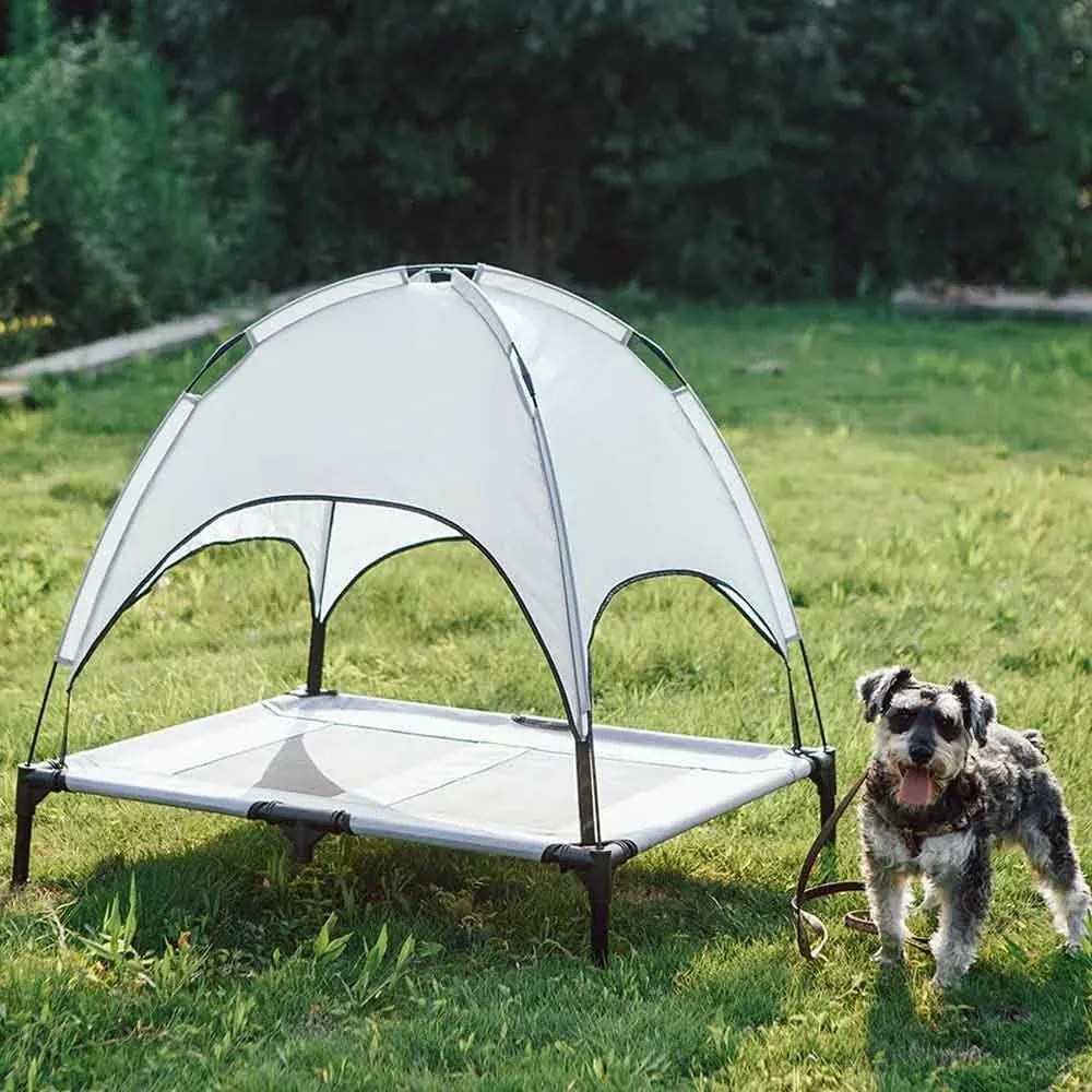 Naptetős kisállat fekhely, L méretben