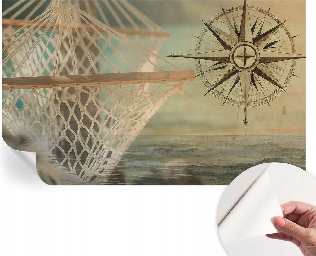 Dekoratív öntapadós fotótapéta Hálószobába Tengeri pihenés 416x254 cm