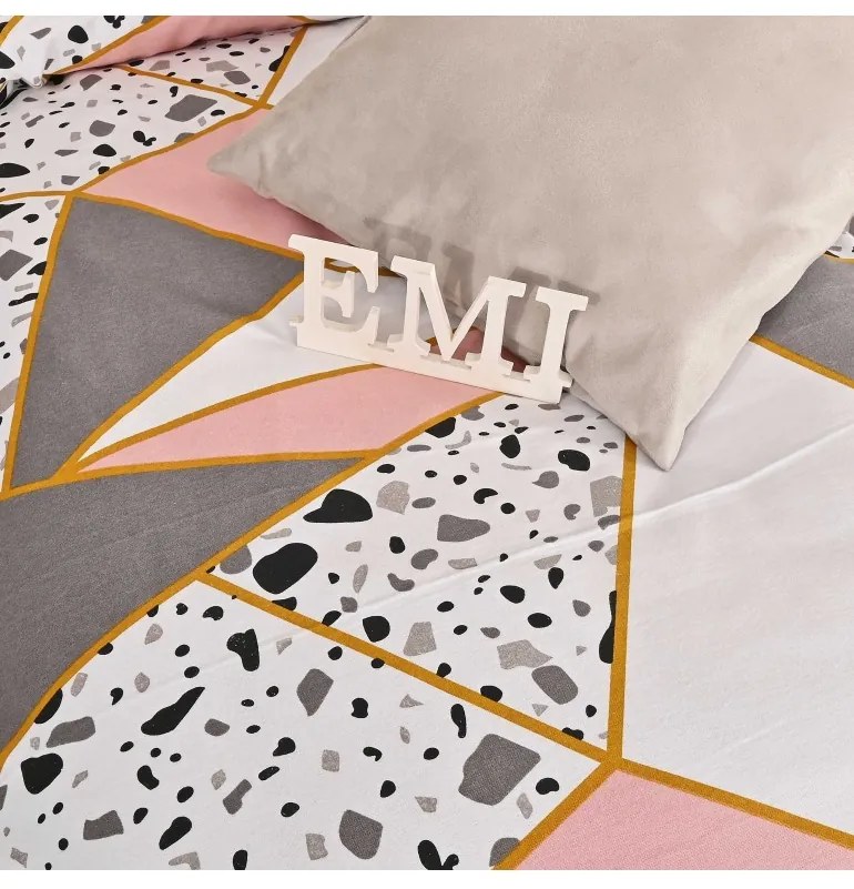 EMI Galina flanel ágyneműhuzat, A standard egyszemélyes ágy szett tartalma: 1x 140x200 + 1x 70x90