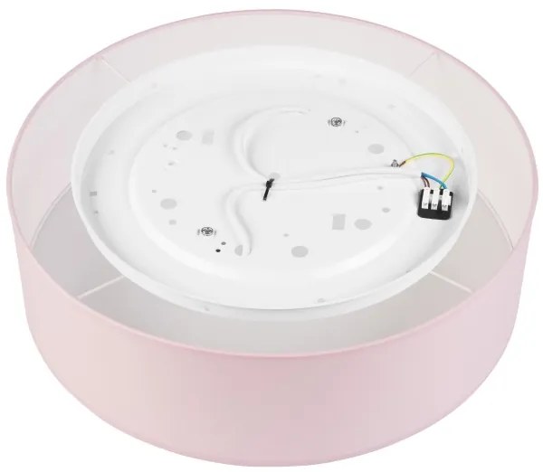 Mennyezeti lámpa SIRJA PASTEL 2xE27/60W/230V átm. 45 cm rózsaszín