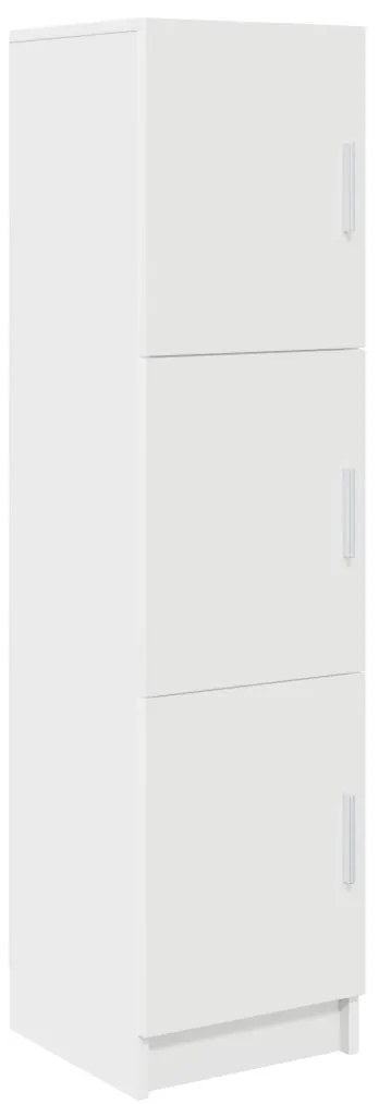 Tárolóval rendelkező íróasztal 2 pcs Fehér 102 x 50 x 124 cm