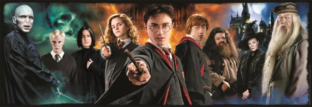 Harry Potter Foe 1000 db-os panoráma puzzle Clementoni