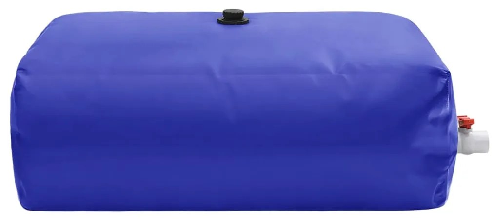összecsukható PVC víztartály csappal 500 L
