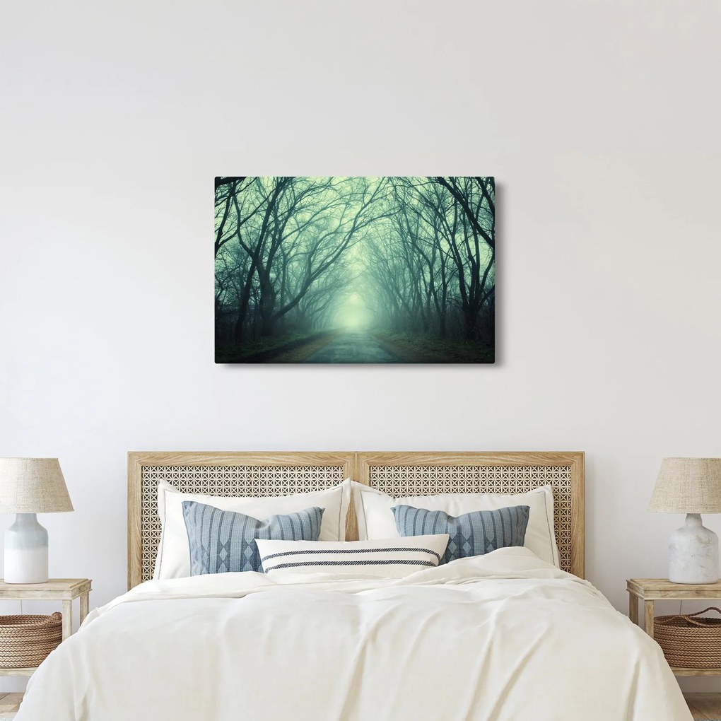 Kép - út a fasorban (90x60 cm)